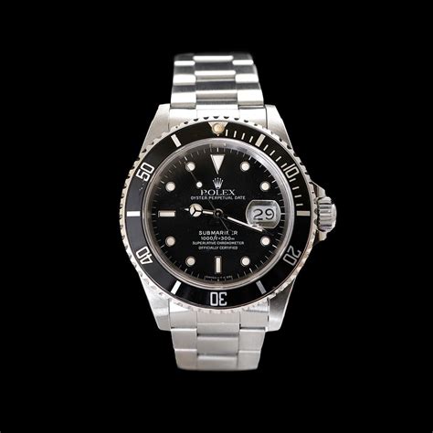 valutazione rolex submarined acciaiio data 1989 scatola garabzia vebndita|rolex 16610 prezzo.